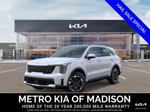 Glacial White Pearl 2026 Kia Sorento S
