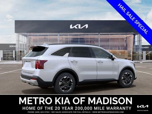 Glacial White Pearl 2026 Kia Sorento S