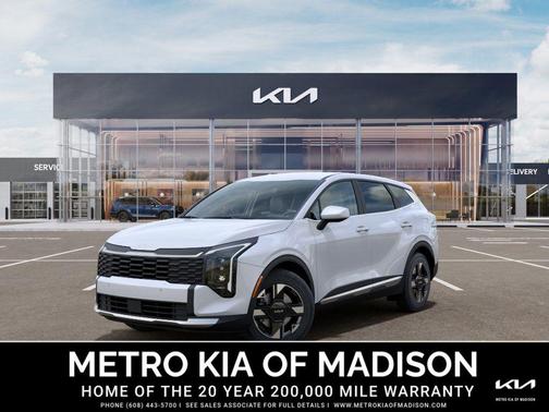 Glacial White Pearl 2026 Kia Sportage LX