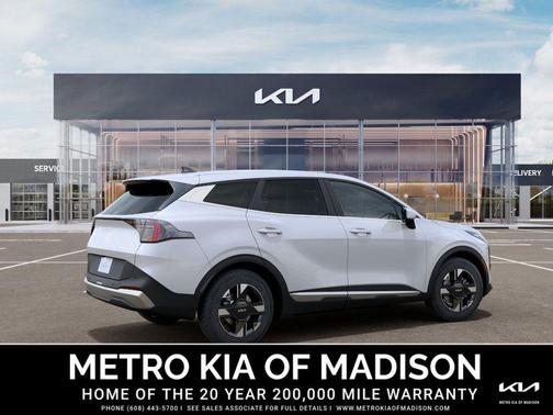 Glacial White Pearl 2026 Kia Sportage LX