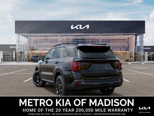 Ebony Black 2026 Kia Sorento EX