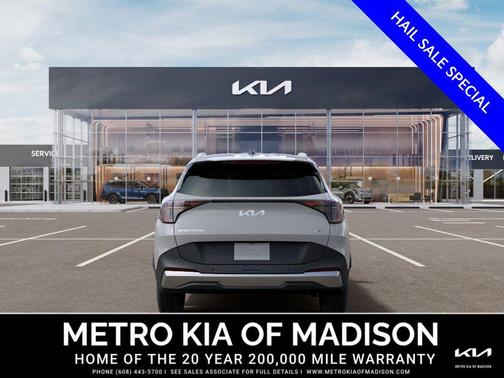 Wolf Gray 2026 Kia Sportage Hybrid EX
