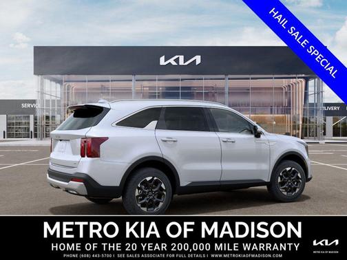 Glacial White Pearl 2026 Kia Sorento S