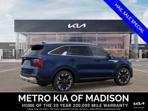 Midnight Lake Blue 2026 Kia Sorento EX