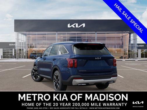 Midnight Lake Blue 2026 Kia Sorento EX