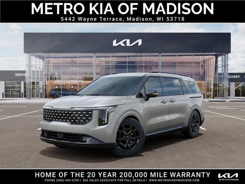 Ivory Silver 2026 Kia Carnival SX Prestige