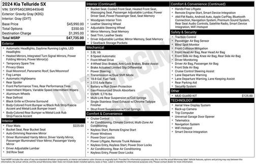 2024 Kia Telluride SX