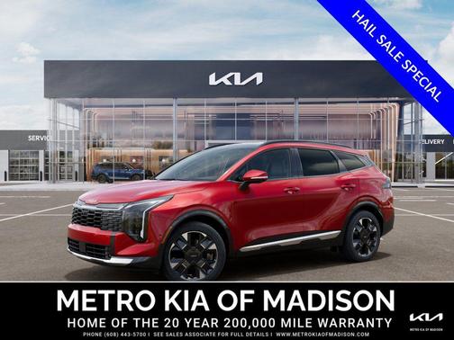 Runway Red 2026 Kia Sportage SX-Prestige