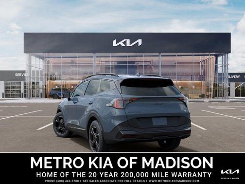Heritage Blue 2026 Kia Sportage X-Line