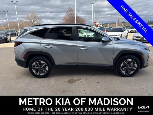 Shimmering Silver 2026 Hyundai TUCSON SEL