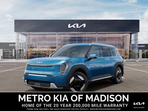 Ocean Blue 2026 Kia EV9 Wind
