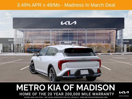 Snow White Pearl 2026 Kia K4 GT-Line