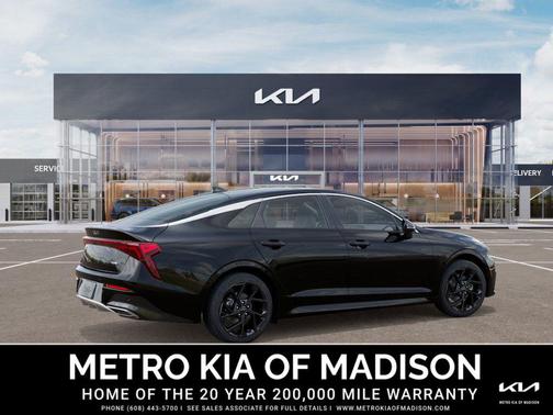 Aurora Black Pearl 2026 Kia K5 GT-Line AWD