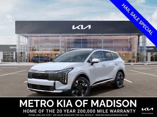 Glacial White Pearl 2026 Kia Sportage SX-Prestige