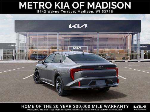 Steel Gray 2026 Kia K4 GT-Line Turbo