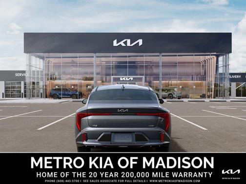 Steel Gray 2026 Kia K4 GT-Line Turbo