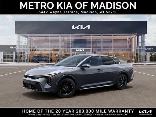 Steel Gray 2026 Kia K4 GT-Line Turbo
