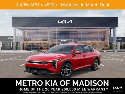 Currant Red 2026 Kia K4 LXS