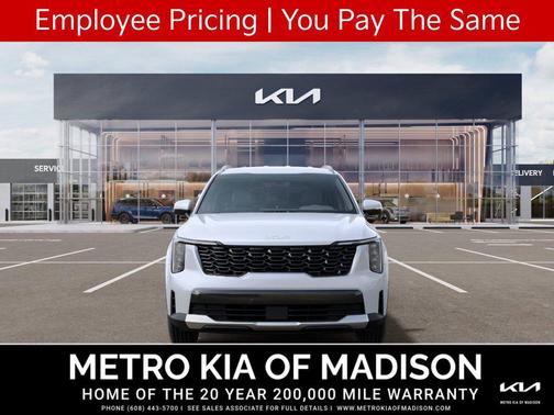 Glacial White Pearl 2026 Kia Sorento S