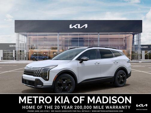 Glacial White Pearl 2026 Kia Sportage X-Line