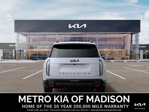 Glacial White Pearl 2027 Kia Telluride Hybrid X-Line SX
