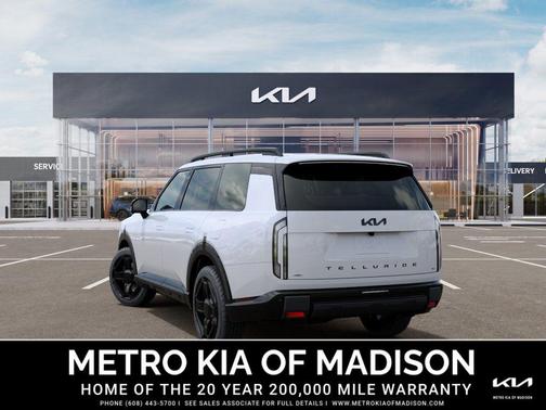 Glacial White Pearl 2027 Kia Telluride Hybrid X-Line SX