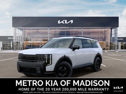 Glacial White Pearl 2027 Kia Telluride Hybrid X-Line SX