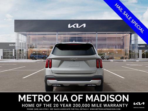 Ivory Silver 2026 Kia Sorento S