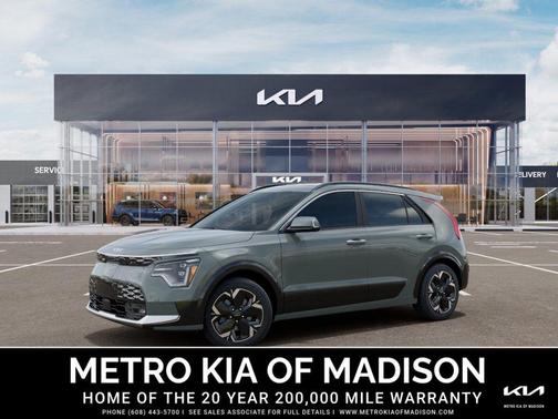 Cityscape Green 2026 Kia Niro EV Wave