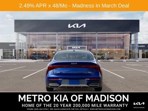 Yacht Blue 2026 Kia K5 GT-Line AWD