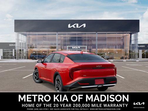 Currant Red 2026 Kia K4 EX