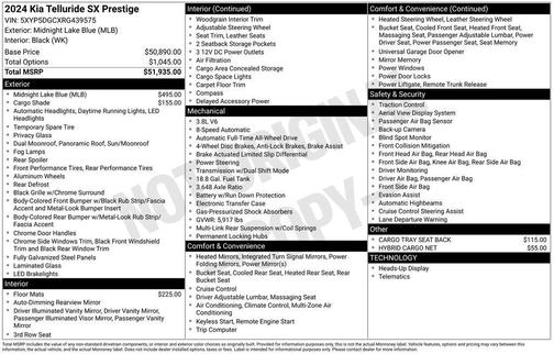 2024 Kia Telluride SX Prestige