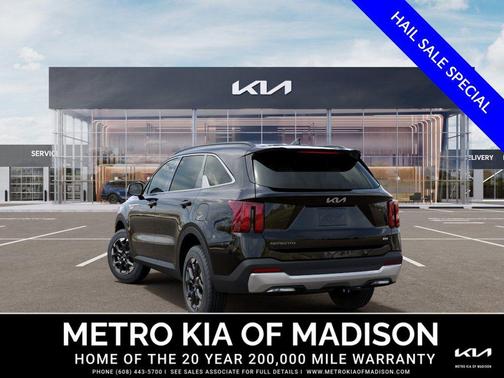 Ebony Black 2026 Kia Sorento S
