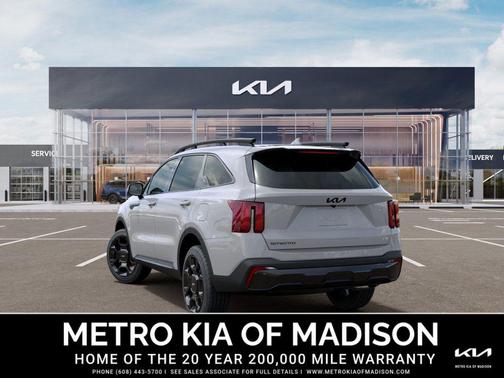 Wolf Gray 2026 Kia Sorento EX