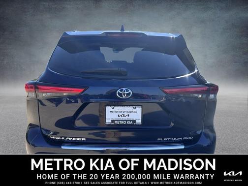 2020 Toyota Highlander Platinum