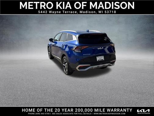 Sapphire Blue 2024 Kia Sportage EX