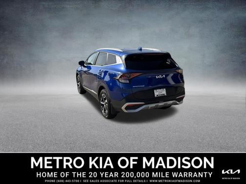 Sapphire Blue 2024 Kia Sportage EX