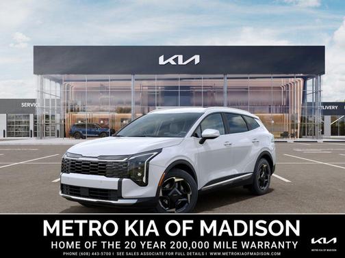 Snow White Pearl 2026 Kia Sportage Hybrid EX