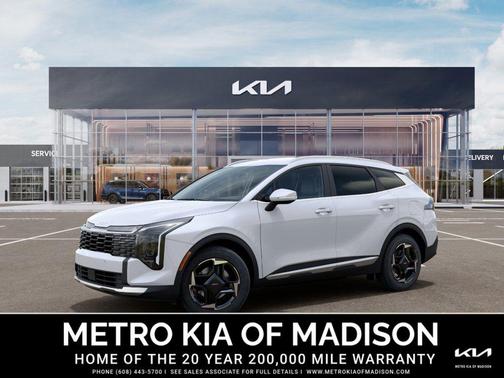 Snow White Pearl 2026 Kia Sportage Hybrid EX