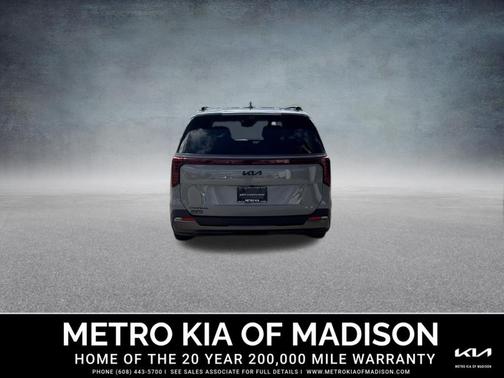 Ceramic Silver 2025 Kia Carnival Hybrid SX Prestige