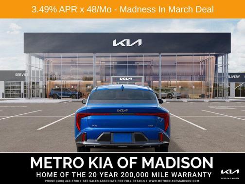 Wave Blue 2026 Kia K4 GT-Line Turbo