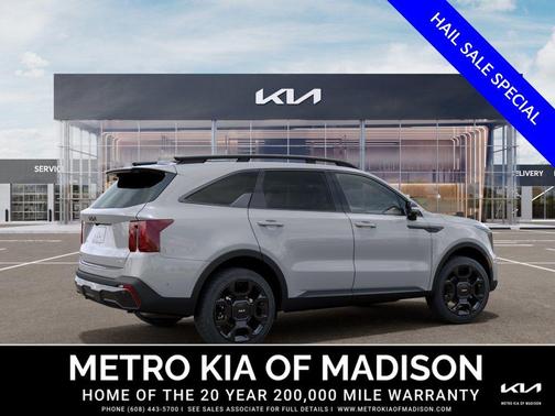 Wolf Gray 2026 Kia Sorento SX