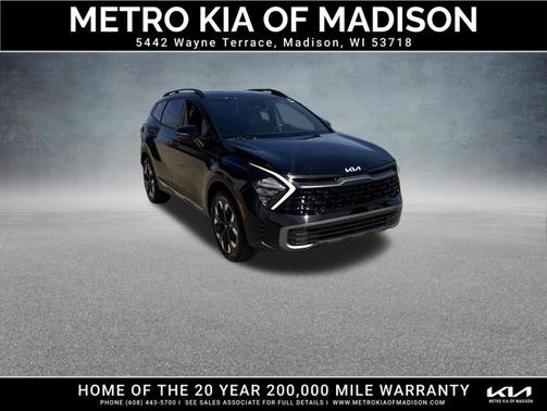 Ebony Black 2023 Kia Sportage X-Line