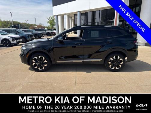 Ebony Black 2023 Kia Sportage X-Line