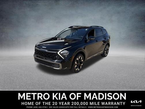 Ebony Black 2023 Kia Sportage X-Line