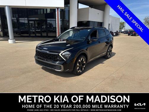 Ebony Black 2023 Kia Sportage X-Line
