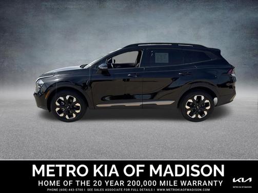 Ebony Black 2023 Kia Sportage X-Line