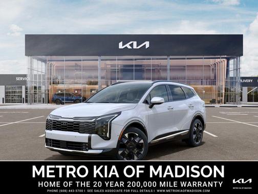 Glacial White Pearl 2026 Kia Sportage SX-Prestige