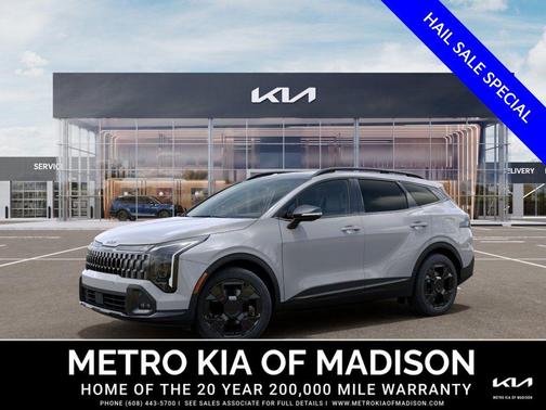 Wolf Gray 2026 Kia Sportage X-Line