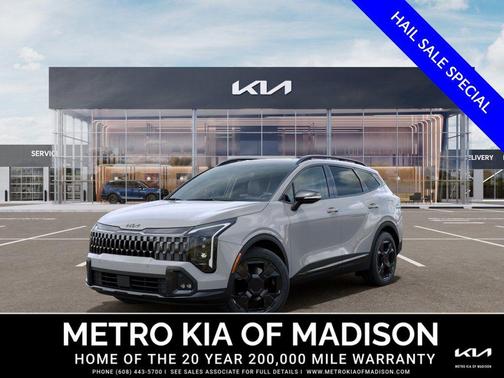 Wolf Gray 2026 Kia Sportage X-Line